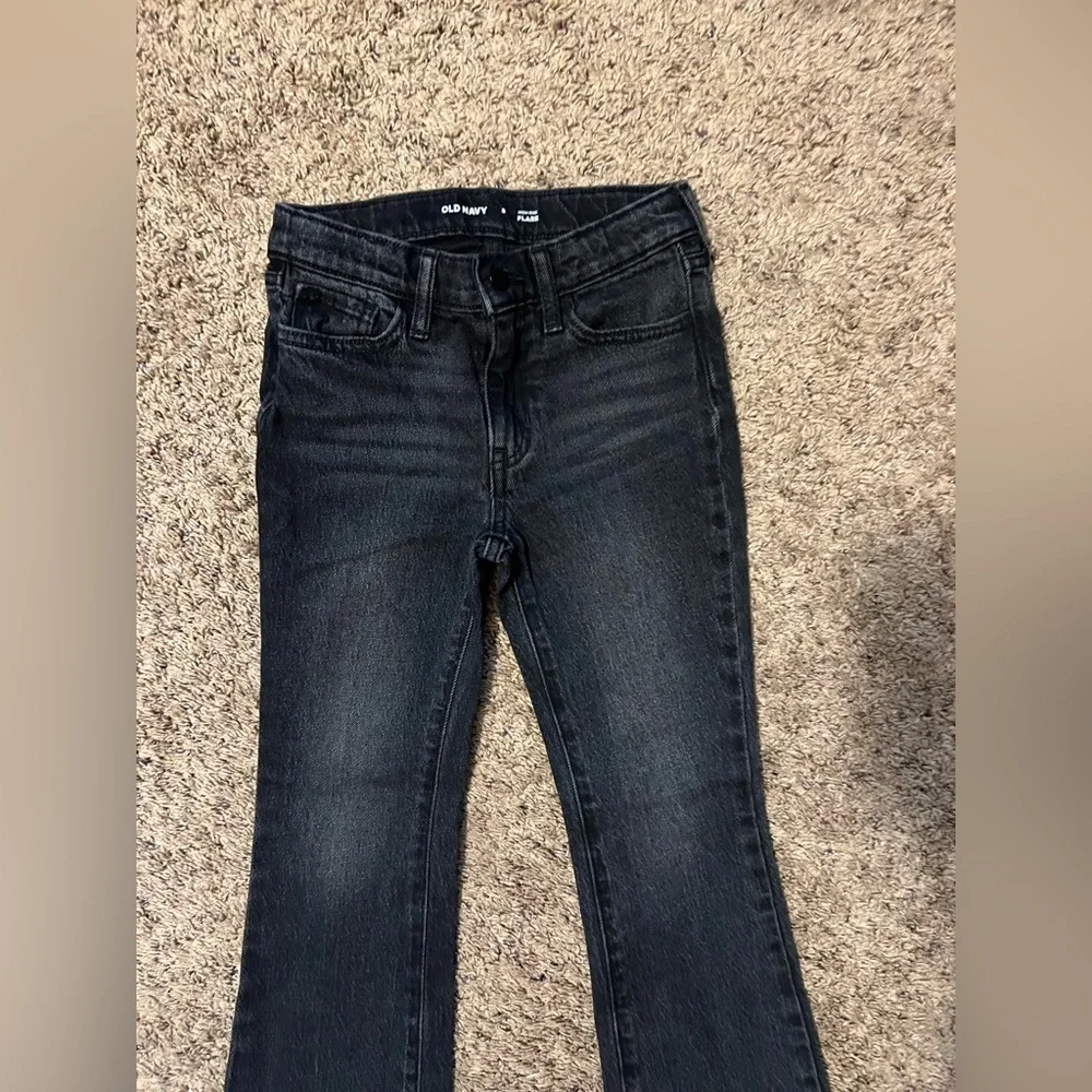 Old Navy Black Flared Jeans with hi rise